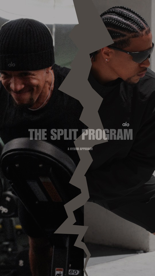 Coach featured in two split images, highlighting the upcoming Split Program.